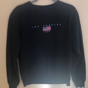 John Galt macy blue Los Angeles sweatshirt